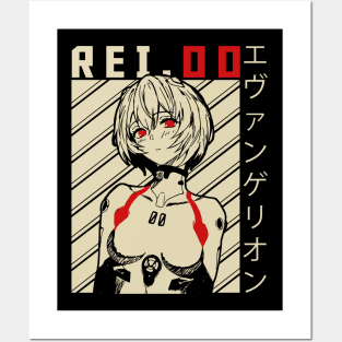 Rei 00 Ayanami Posters and Art